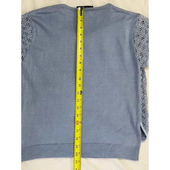 NWOT Central Park West Light Blue Top - Picture 6 of 6